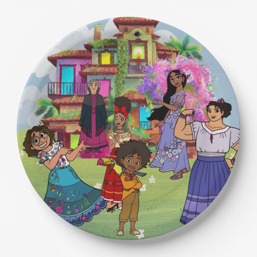 エンカントープレート ペーパープレート (正面)