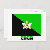 エンガ県(PNG) ポストカード (正面/裏面)