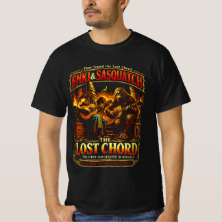 エンキとサスクワッチ 失われたコード Tシャツ