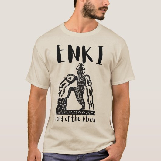 エンキ・エア、地下水界の主 Tシャツ (正面)