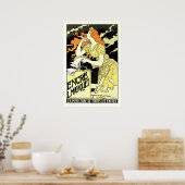 エンクルLマルケユージーングラスアセットアールヌーボーヴィンテージ ポスター (キッチン)