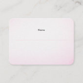 エンクロージャカードおむつラッフル赤ちゃんシャワー。 エンクロージャーカード (裏面)