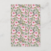 エンクロージャカードおむつラッフル エンクロージャーカード (裏面)