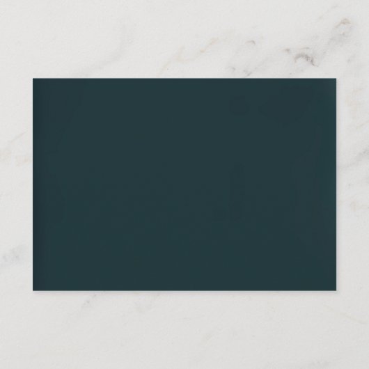 エンクロージャカードと小さい点々のあるデザイン花模様 エンクロージャーカード (裏面)