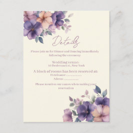 エンクロージャカードにピンク結婚色の花を付ける エンクロージャーカード