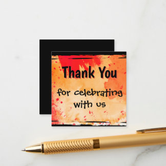 エンクロージャカードに感謝 エンクロージャーカード