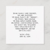 エンクロージャカードのバルクを望む赤いケシ エンクロージャーカード (正面)