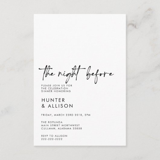 エンクロージャカードの前夜 エンクロージャーカード (正面)