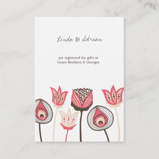 エンクロージャカードの向き披露宴ウェディングカード エンクロージャーカード (正面)