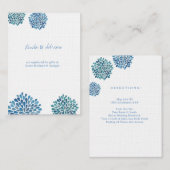 エンクロージャカードの方向レジストリウエディングカード エンクロージャーカード (正面/裏面)