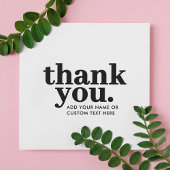 エンクロージャカードをありがとう | レトロ白黒 エンクロージャーカード