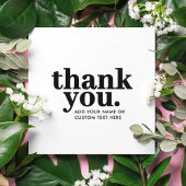 エンクロージャカードをありがとう | レトロ白黒 エンクロージャーカード