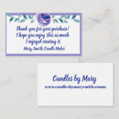 エンクロージャカードを購入していただき、ありがとうございます エンクロージャーカード (正面/裏面)