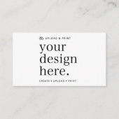 エンクロージャカードデザインのアップロード エンクロージャーカード (正面)