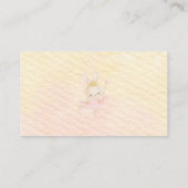 エンクロージャカードベビーシャワーバニーブックカード  エンクロージャーカード (裏面)