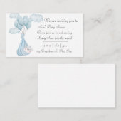 エンクロージャカードベビーシャワー エンクロージャーカード (正面/裏面)