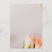 エンクロージャカードリハーサルエレガントディナー エンクロージャーカード (裏面)