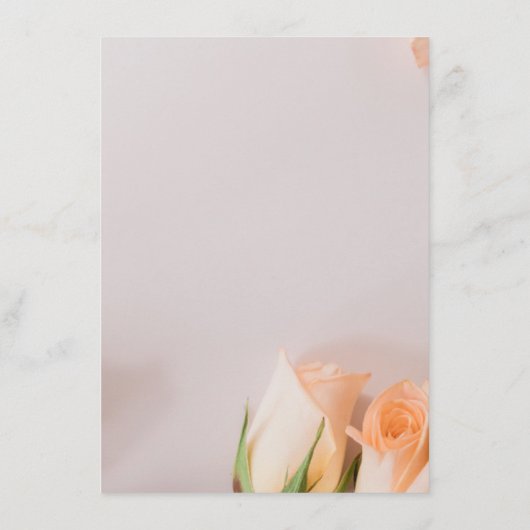 エンクロージャカードリハーサルエレガントディナー エンクロージャーカード (裏面)