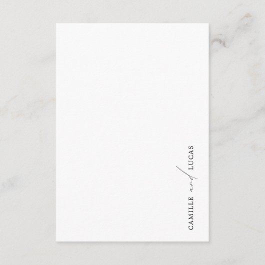 エンクロージャカード エンクロージャーカード (裏面)