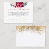 エンクロージャカード/ゲームまたは詳細/情報カード 名刺 (正面/裏面)