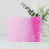 エンクロージャカード::水グラデーション色暗い赤紫色ピンク エンクロージャーカード (スタンド正面)