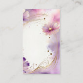 エンクロージャカード – RSVP QRコードのスキャン エンクロージャーカード (裏面)