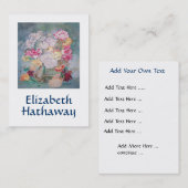 エンクロージャカード/SRFによる通話カード コーリングカード (正面/裏面)