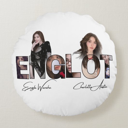 エンクロー – エンガワラハeシャーロッテオースティン ラウンドクッション (正面)
