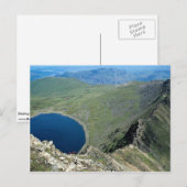 エングラのレイク・ディストリクト、ヘルベルリンからストライディングエッジ ポストカード (正面/裏面)