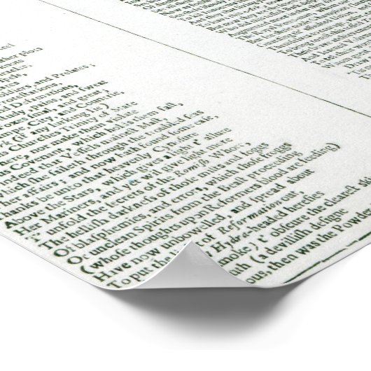 エングランド奇跡的保存 ポスター (角)