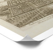 エングラ、グロスター郡のバドミントンハウス ポスター (角)