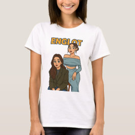 エングロット+タイGLシップカップル エンジファとシャーロット Tシャツ