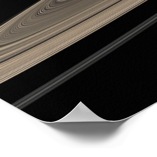 エンケラドゥスと土星 ポスター (角)