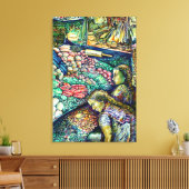 エンケラドゥス キャンバスプリント (インサイチュ (リビング))