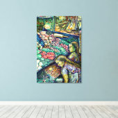 エンケラドゥス キャンバスプリント (インサイチュ (ウッドフロア))