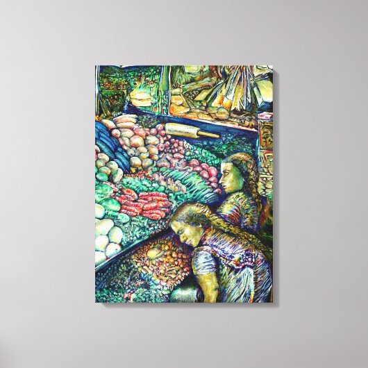 エンケラドゥス キャンバスプリント (正面)