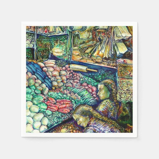 エンケラドゥス スタンダードカクテルナプキン (正面)