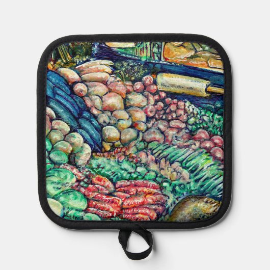 エンケラドゥス 鍋敷き (正面)