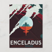エンケラドゥス | NASA未来のビジョン ポストカード (正面)