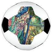 エンケラドス サッカーボール (回転)