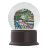 エンケラドス スノーグローブ (裏面)