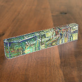 エンケラドス デスクネームプレート (側面)