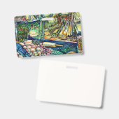 エンケラドス バッジ (正面＆裏面)