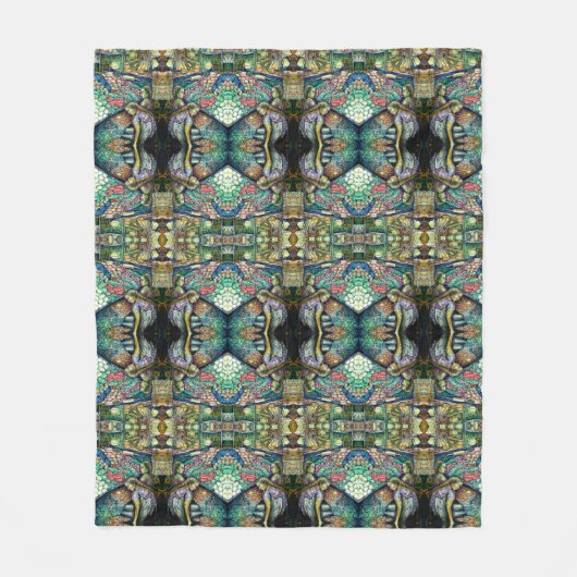 エンケラドス フリースブランケット (正面)