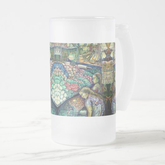 エンケラドス フロストグラスビールジョッキ (正面右)