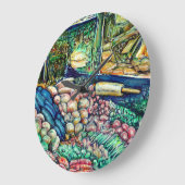 エンケラドス ラージ壁時計 (傾斜)