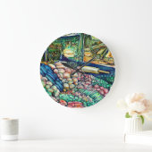 エンケラドス ラージ壁時計 (ホーム)