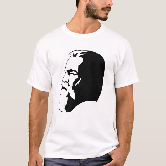 エンゲルス, 共産主義, 社会主義, ソビエト連邦 Tシャツ (正面)