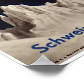 エンゲルバーグ，スイス，スキーポスター ポスター (角)