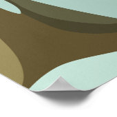 エンゲルベルグスイスのスキーポスター ポスター (角)